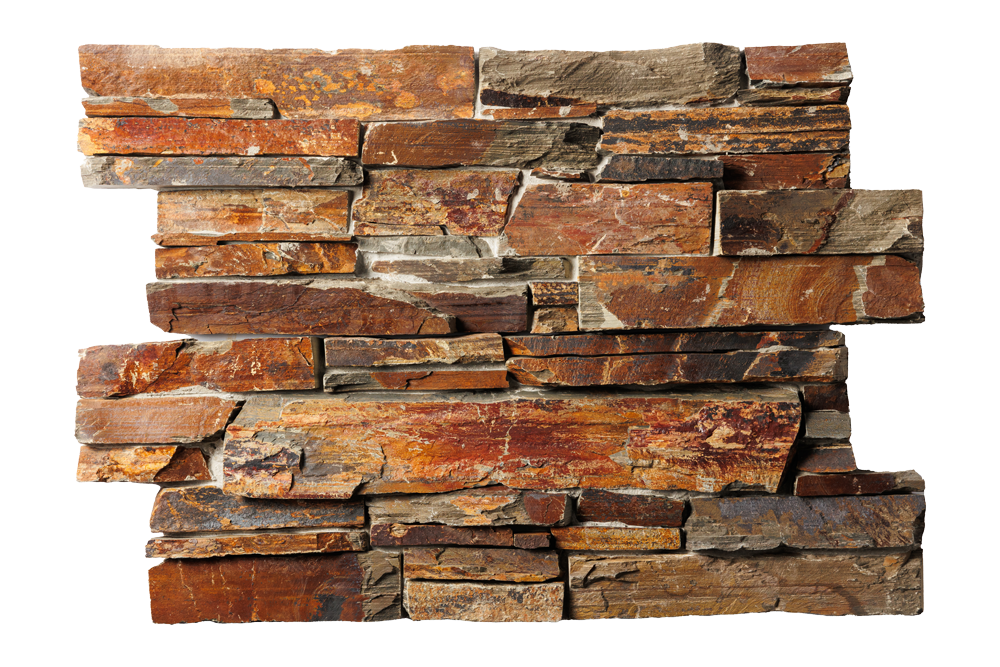 Декоративный камень 3D панели RKS SLATE Сланец Cedar Slate Country (грубый камень)