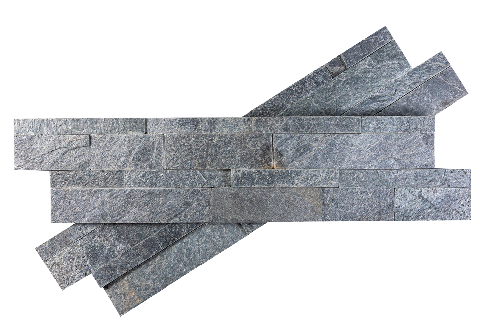 Декоративный камень 3D панели RKS SLATE Кварцит Silver Grey Natural