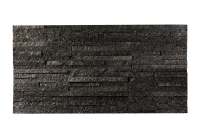 3D мозаика из натурального камня Кварцита Black Quartz Pencil 