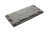 Темно-серая Гранитная плитка Dark Grey, Mushroom под скалу колотая купить в  Йошкар-Оле