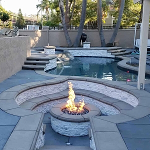 Зона барбекю (очаг)